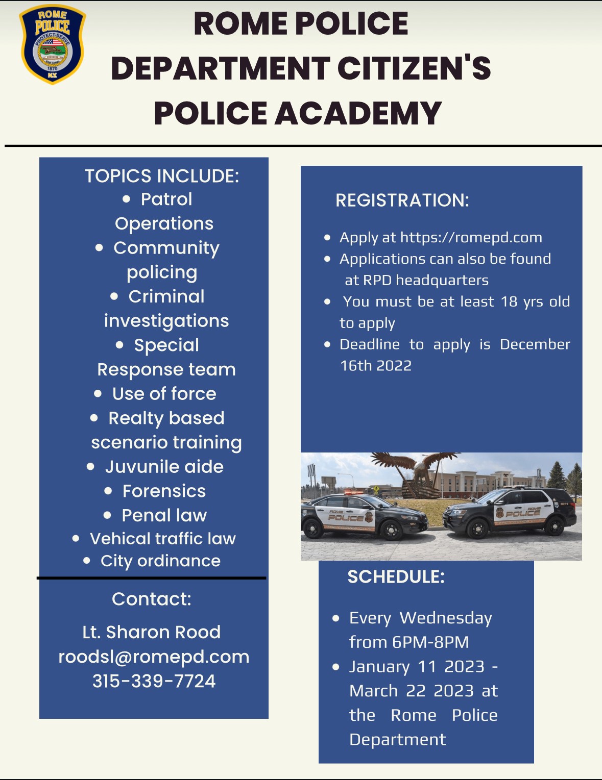 Civilian Police Academy