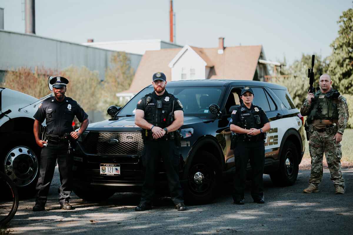 Police Officers In Rome, NY