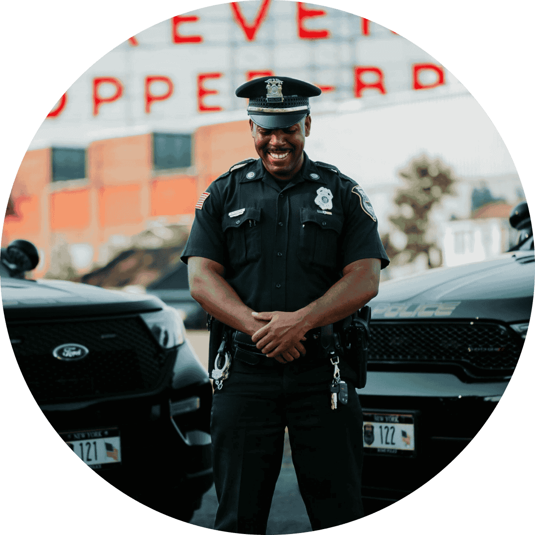 “I love working for Rome pd because it makes me feel like I’m part of something bigger than myself. It’s a family aside from my immediate family. It’s a place to grow and accomplish goals and also a chance to make long lasting relationships, not only with the members of the department but also with the public I love and serve.”  </br><strong>Patrolman Matthew Richardson</strong>