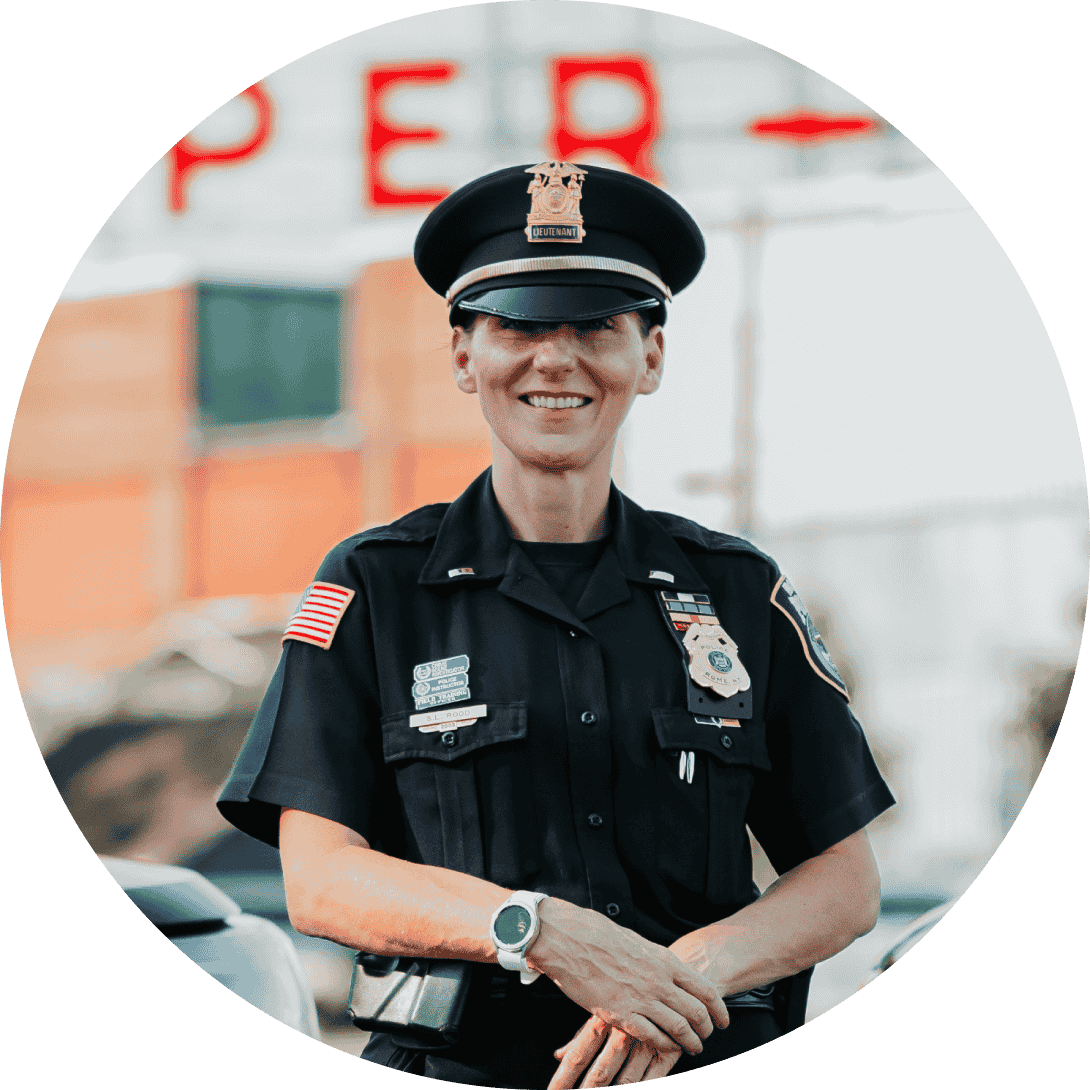 “Being a police officer in a community like Rome is special. The support between our community and the Rome Police Department is something many places do not have. We are fortunate to have dedicated professionals who are willing to work together to make our community a safer place. I am proud to serve alongside the officers of the Rome Police Department for the citizens of Rome.”</br><strong>Lieutenant Sharon Rood</strong>